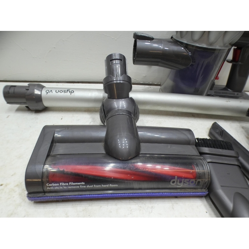 2246 - Dyson V6 handheld vacuum cleaner with dock charger & tools - W