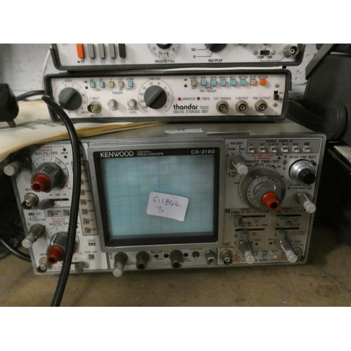 2270 - 150mhz Quad Trac oscilloscope, digital storage unit & function generator