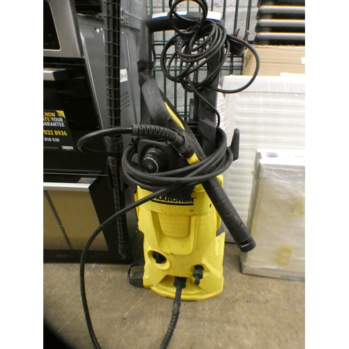 2287 - K4 Karcher pressure washer with patio cleaner attachment - W