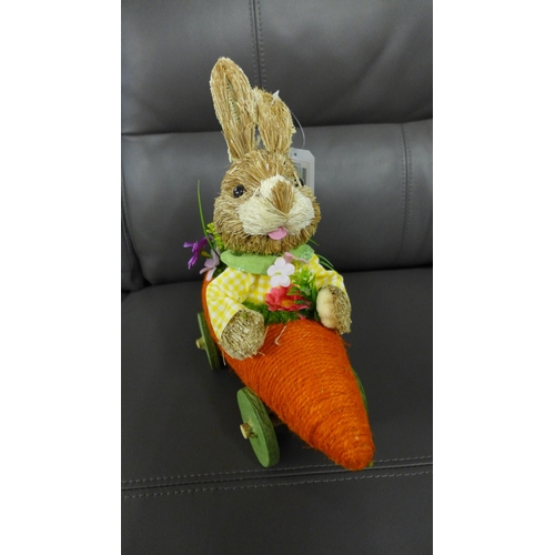 1392 - An Easter bunny in a carrot car (8SR21508)   *