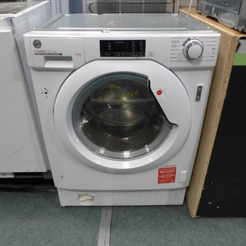 3359 - Hoover H-Wash 300 Lite Integrated Washing Machine (8kg)  H820xW600xD525, Model: HBWS48D1E, Original ... 