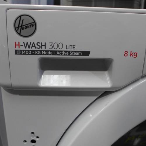 3359 - Hoover H-Wash 300 Lite Integrated Washing Machine (8kg)  H820xW600xD525, Model: HBWS48D1E, Original ... 