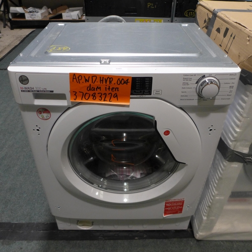 3360 - Hoover H-Wash 300 Lite Integrated Washer (9kg)   H820xW600xD525, Model: HBWS49D1E * This lot is subj... 