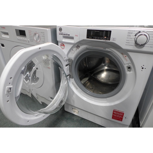 3362 - Hoover H-Wash 300 Lite Integrated Washing Machine (8kg)  H820xW600xD525, Model: HBWS48D1E, Original ... 