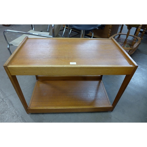 103 - A teak trolley