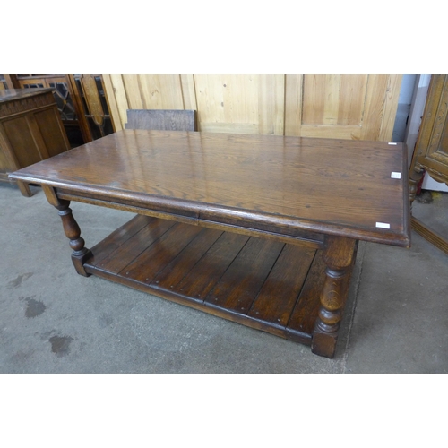 130 - An Ipswich oak coffee table