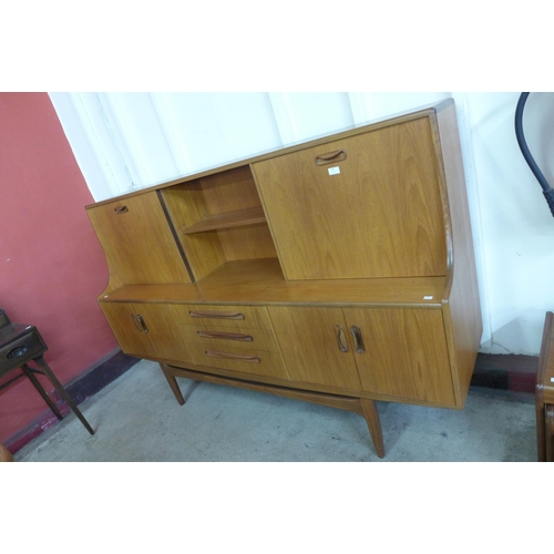 43 - A G-Plan Fresco teak highboard