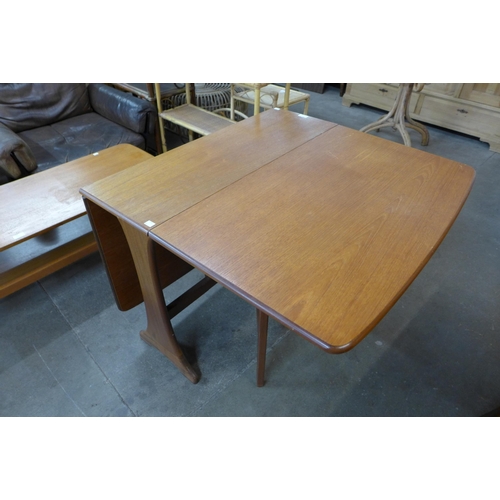 85 - A G-Plan Fresco teak drop-leaf table