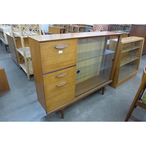 94 - A teak bookcase