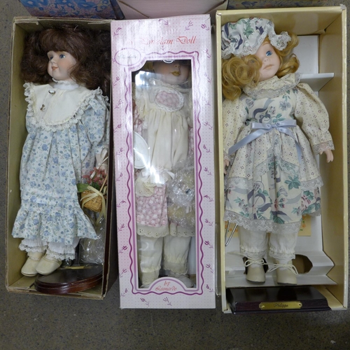 1175 - A collection of modern dolls, boxed**PLEASE NOTE THIS LOT IS NOT ELIGIBLE FOR POSTING AND PACKING**