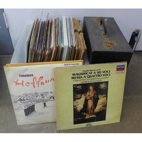 1187 - A collection of 78rpm records and LP records including classical, pop etc., from 1960's/70's onwards... 