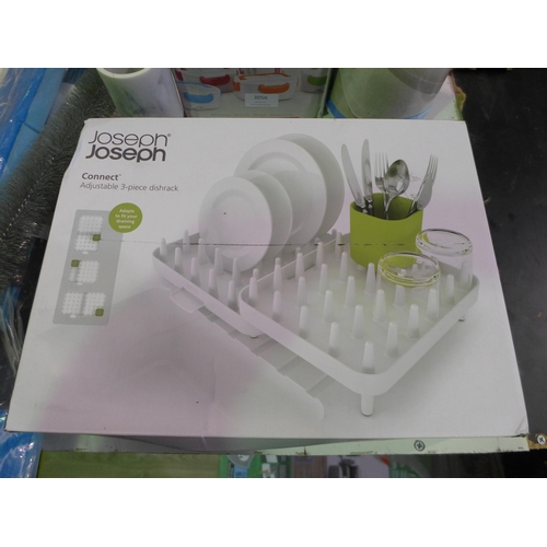 3056 - 40w electric lunch box, Joseph Joseph Connect 3Pc Dishrack, Telescopic Bathroom Scrubber, ETC