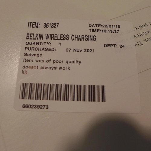 3081 - Belkin Wireless Charging Pads 10W 2Pk  (248-144)   * This lot is subject to vat