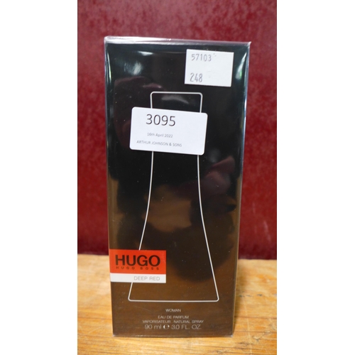 3095 - Hugo Boss Red Women Edp  90Ml  (248-59)   * This lot is subject to vat