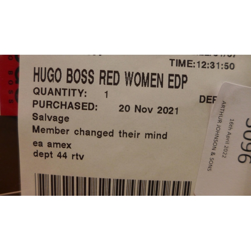 3096 - Hugo Boss Red Women Edp  90Ml  (248-60)   * This lot is subject to vat