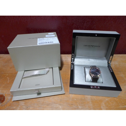 3107 - Ars2003 Armani Ladies Watch With Grey Leather Strap  , Original RRP £279.99 + Vat    (248-66)   * Th... 