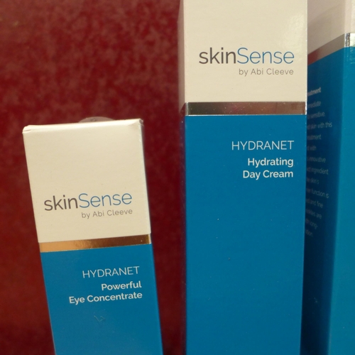 3122 - 5 various Skin Sense Hydranet face products