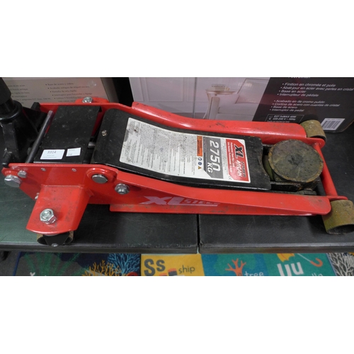 3314 - Arcan 2750Kg Xl Jack  Original RRP £132.99 + Vat        (248-37)   * This lot is subject to vat