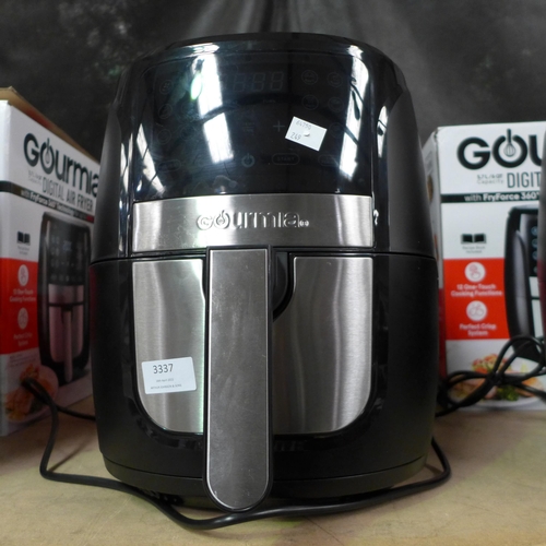 3337 - Gourmia Air Fryer  (249-1 )   * This lot is subject to vat