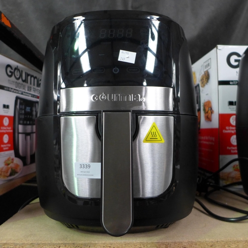 3339 - Gourmia Air Fryer  (249-3 )   * This lot is subject to vat