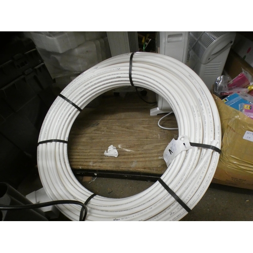 2076 - A roll of barrier pipe, 90m, unused