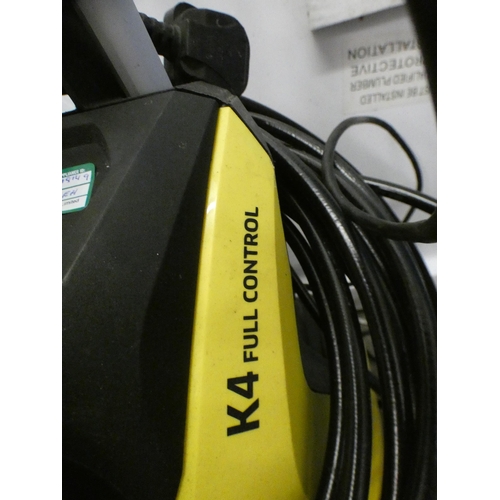 2296 - A Karcher K4 full control pressure washer