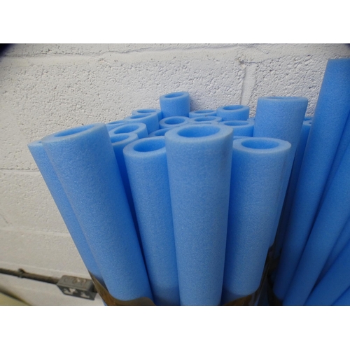 2299 - 24 x 2m, 18mm to 26mm pipe insulation, unused