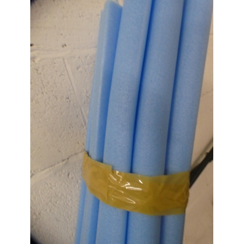 2302 - 24 x 2m, three sizes pipe insulation, unused