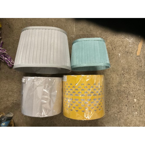 2094 - Approx 12 unused lamp shades