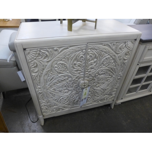 1368 - Lita 35  Console In White With Adjustable Shelves  , Original RRP £249.91 + vat (4099-57)  * This lo... 