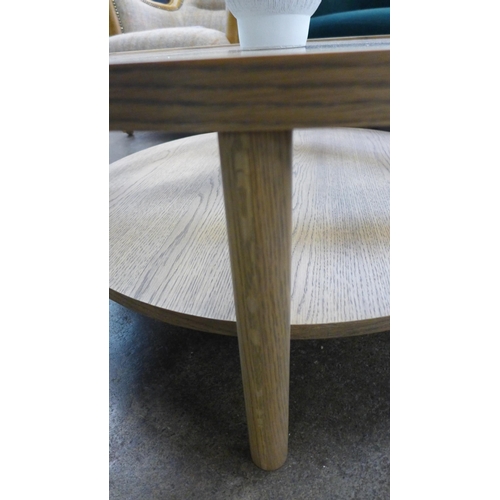 1340 - A Tambour Holcot coffee table