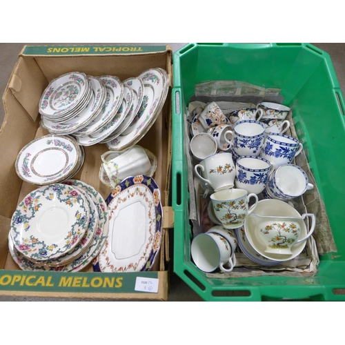 1133 - Duchess Indian Tree pattern dinnerwares, tea and part coffee sets, etc. **PLEASE NOTE THIS LOT IS NO... 