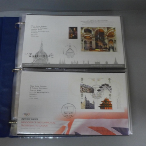 681 - Stamps; GB first day covers from the period 2008 to 2011 (60 no.)