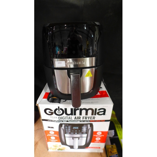 3450 - Gourmia Air Fryer        , (249-90)   * This lot is subject to vat