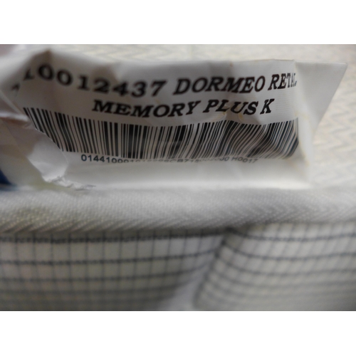 3478 - Dormeo Memory Plus King  Mattress , Original RRP £199.99 + vat , (249-93)   * This lot is subject to... 