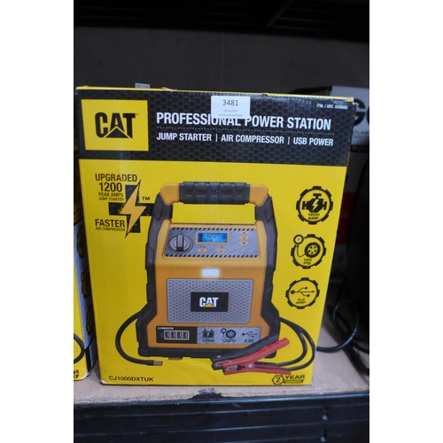 3481 - Cat Jump Starter 1200 Amp, (249-536)   * This lot is subject to vat