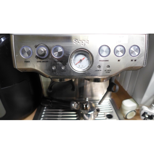 3485 - Sage Pump Coffee Machine  , Original RRP £4499.99 + vat , (249-501)   * This lot is subject to vat