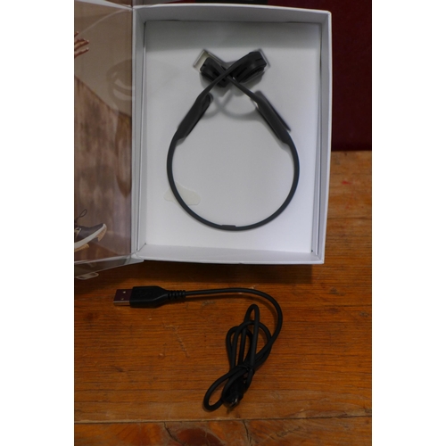 3164 - Trekz Air Grey Headphones (Bone Conducting) , (249-143)   * This lot is subject to vat