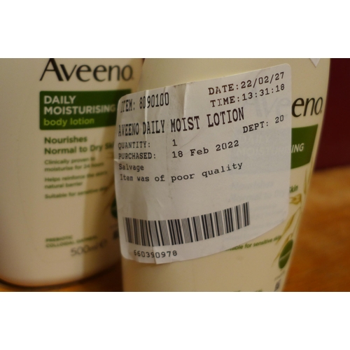 3175 - OGX Shampoo & Conditioner 2 X 577ml and Aveeno Daily Moist Lotion  2 X 500ml (249-526)   * This lot ... 