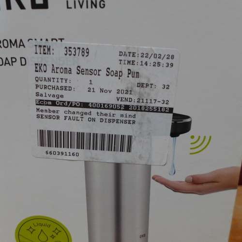 3186 - Eko Sensor Soap Pump  (249-480)   * This lot is subject to vat