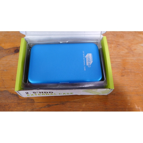 3189 - Blue 2TB external hard drive