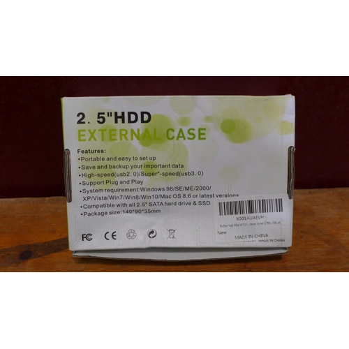 3189 - Blue 2TB external hard drive