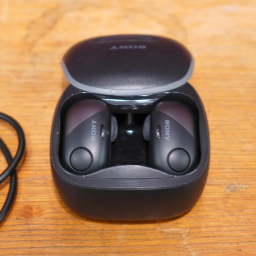 3199 - Sony Ear Buds   - Wf1000Xb           , (249-365)   * This lot is subject to vat