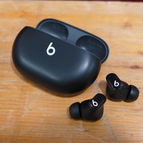 3210 - Beats Studio Buds Black  - Mj4X3Zm/A  , (249-387)   * This lot is subject to vat