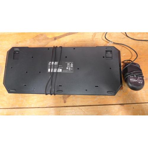 3222 - Asus keyboard and mouse ( 249-807 ) * This lot is subject to vat