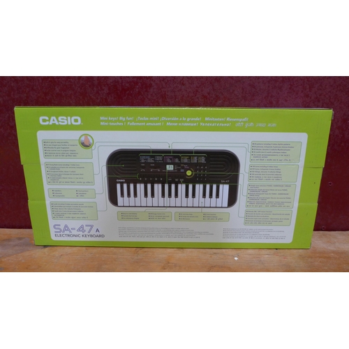 3229 - Casio Mini Keyboard Sa-47Ah5 , (249-112)   * This lot is subject to vat