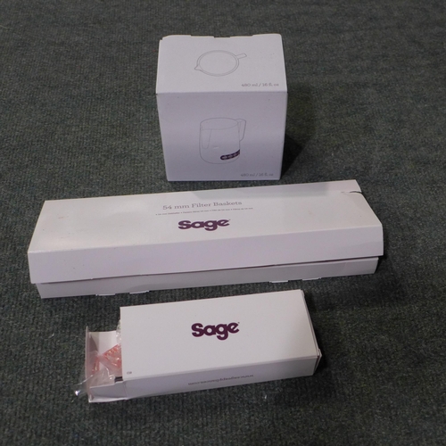 3027 - Sage Pump Coffee Machine  , Original RRP £449.99 + vat , (249-171)   * This lot is subject to vat