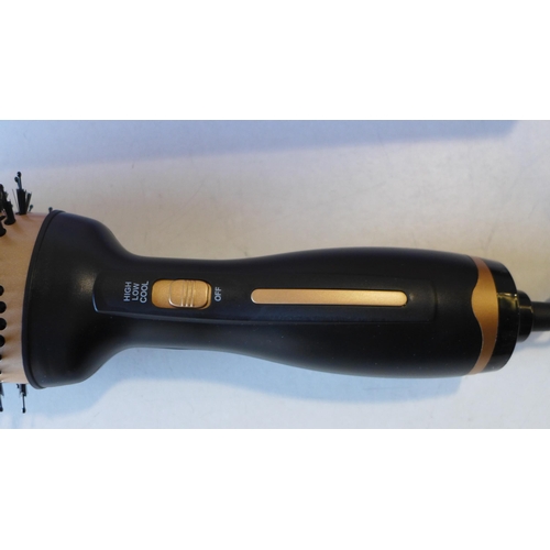 3109 - Multifunctional hot air hairdryer brush