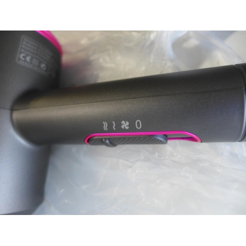 3115 - Professional hair dryer (Iron grey/Fuschia)