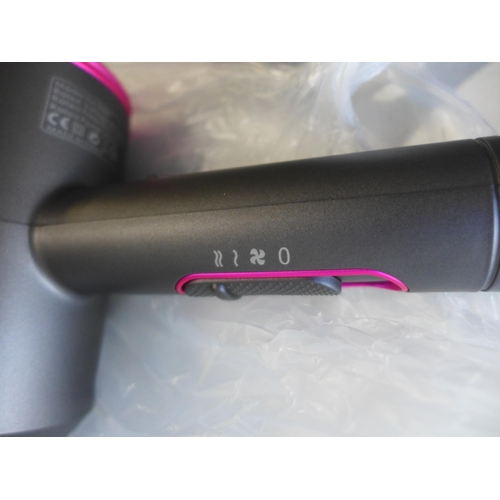 3117 - Professional hair dryer (Iron grey/Fuschia)